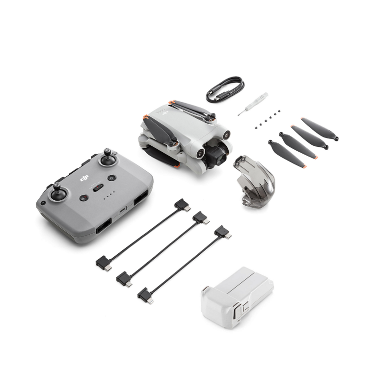 Drone DJI Mini 3 Pro Standard (Sem tela) com uma Bateria (47min) adicional BR – DJI046