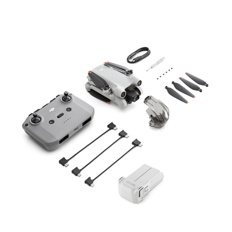 Drone DJI Mini 3 Pro Standard (Sem tela) com uma Bateria Plus (47min) adicional BR – DJI045