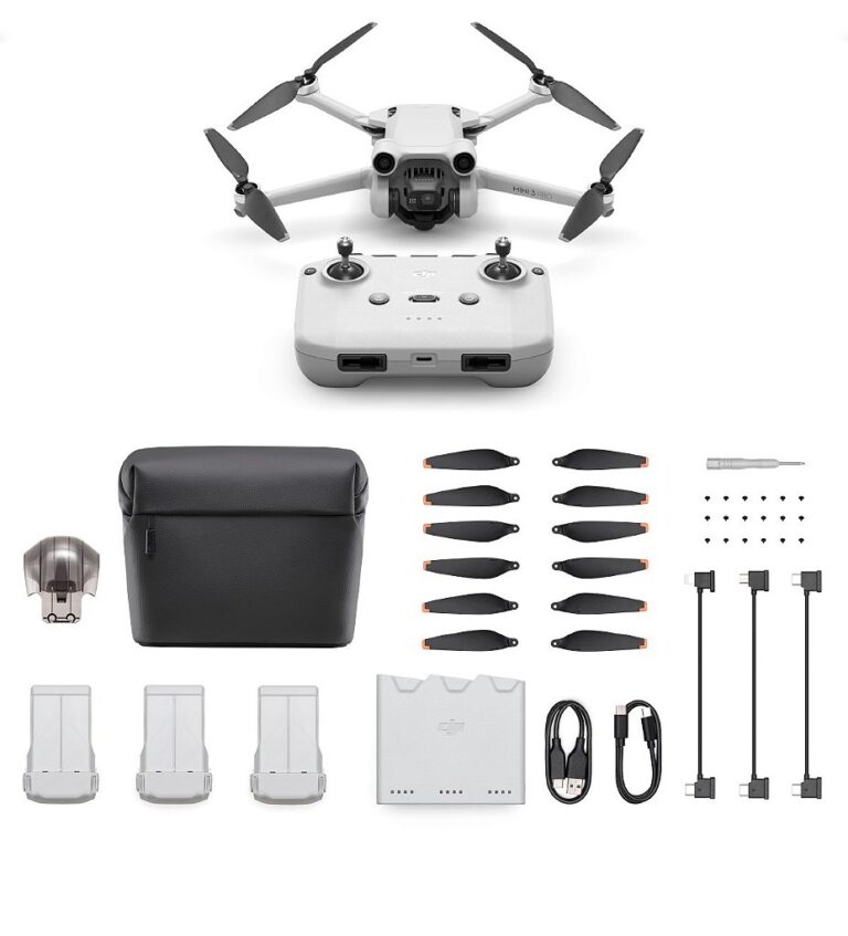 Drone DJI Mini 3 Pro Fly More Kit Plus (Sem tela) BR – DJI040