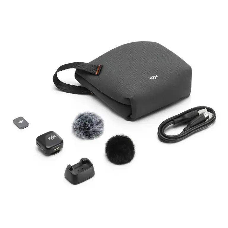 Microfone DJI Mic Mini (1 TX Microfone Preto) BR – DJI128