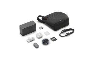Microfone DJI Mic Mini 2 (1 TX Microfone + 1 RX Receptor para smartphones + 1 Case de carregamento) BR